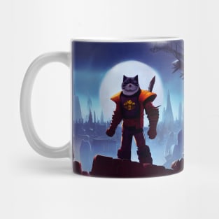 Aaron Da Fur the Protector Cat Mug